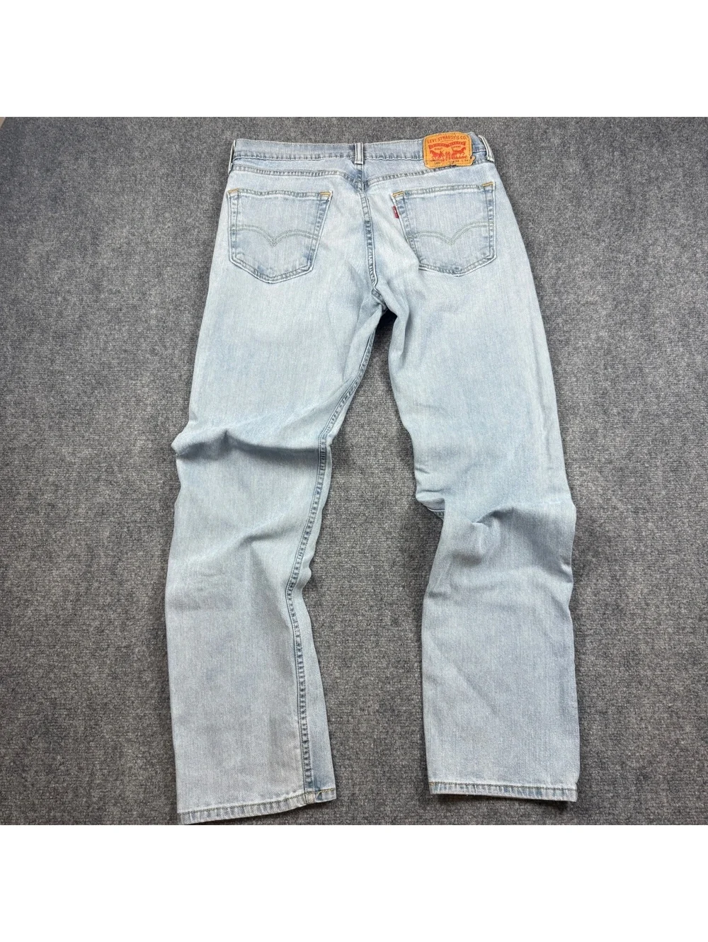Levi's 501 Light Wash Denim Jeans W34 L34